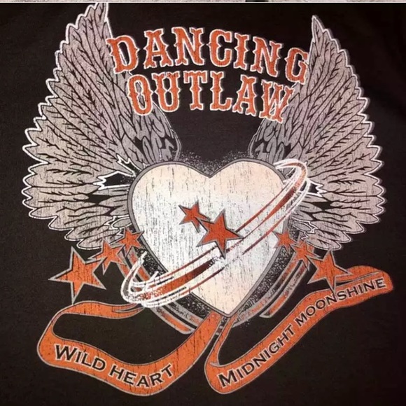 SOLD OUT Charcoal Dancing Outlaw Graphic Sleeveless Dress - Picture 4 of 7